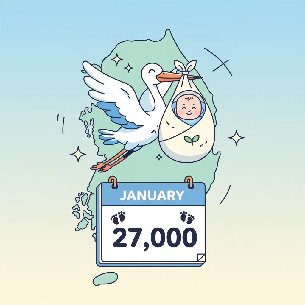 27,000 Babies Born in January! Is South Korea’s Birth Rate Finally Rebounding?