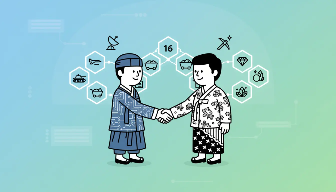 Korea and Indonesia Upgrade Ties: 16 Major Deals Signed on Defense and Minerals