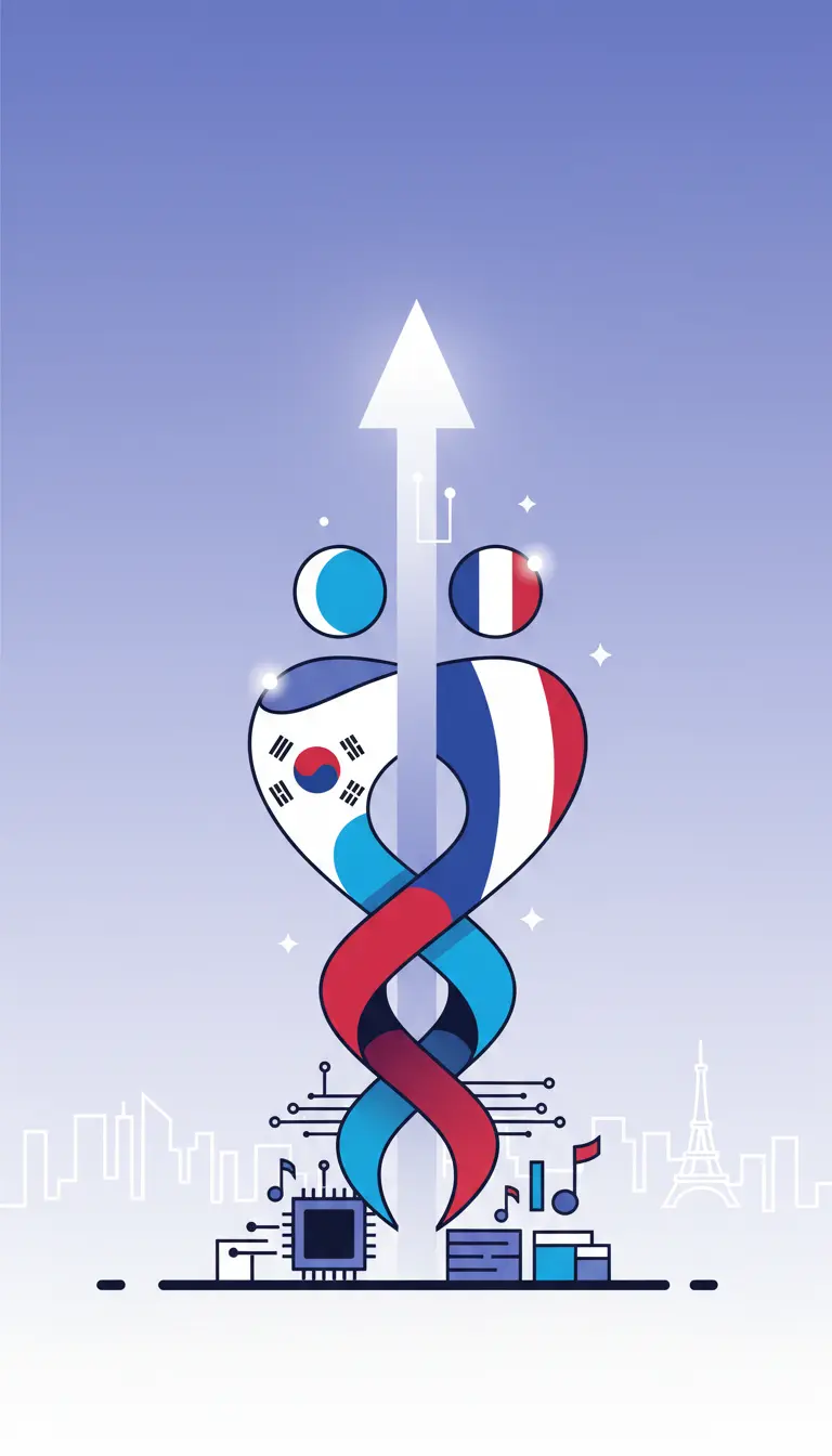 Korea and France Unite: A New Era for High-Tech and Creative Industries