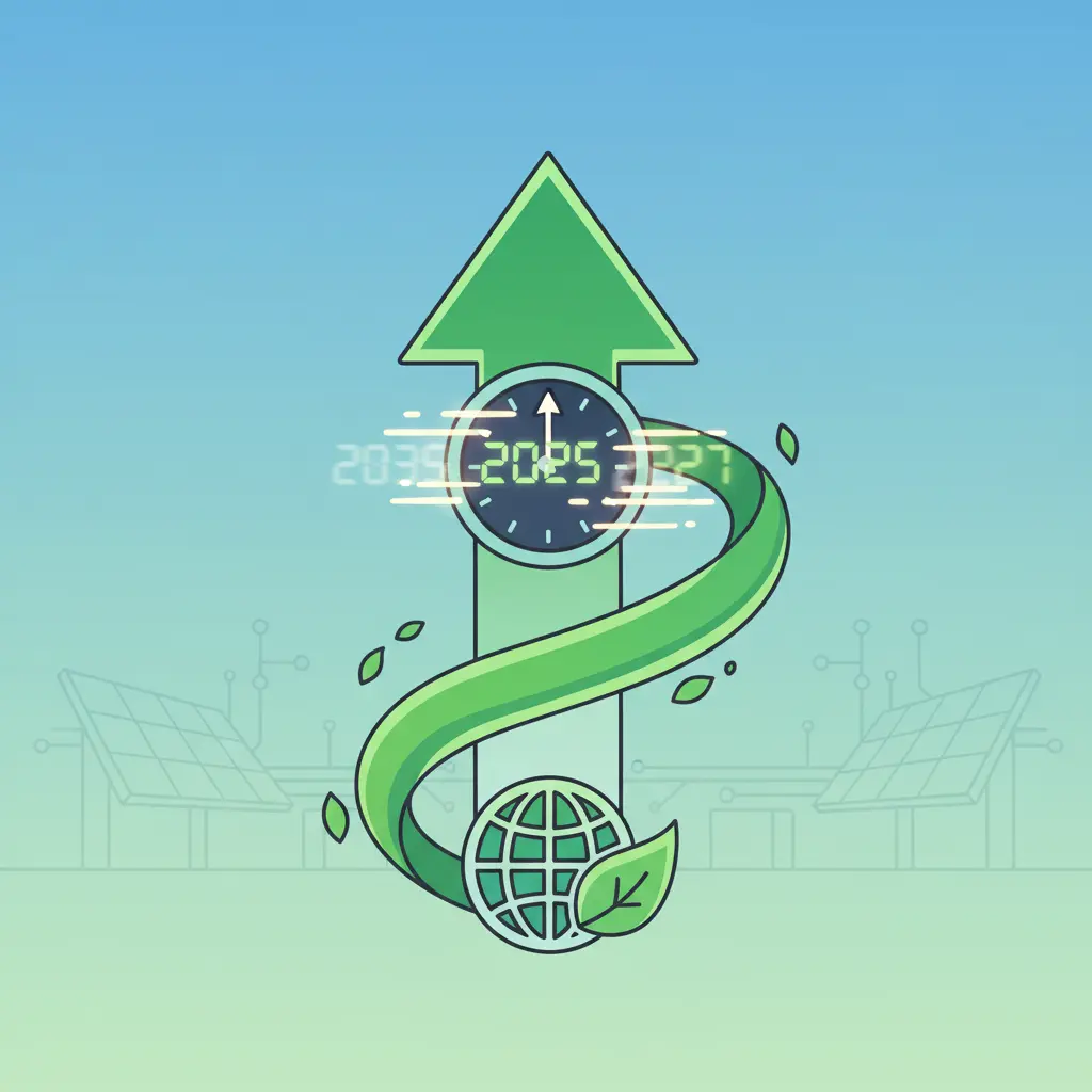 Green Energy Revolution Hits Fast Forward: Target Moved Up from 2030