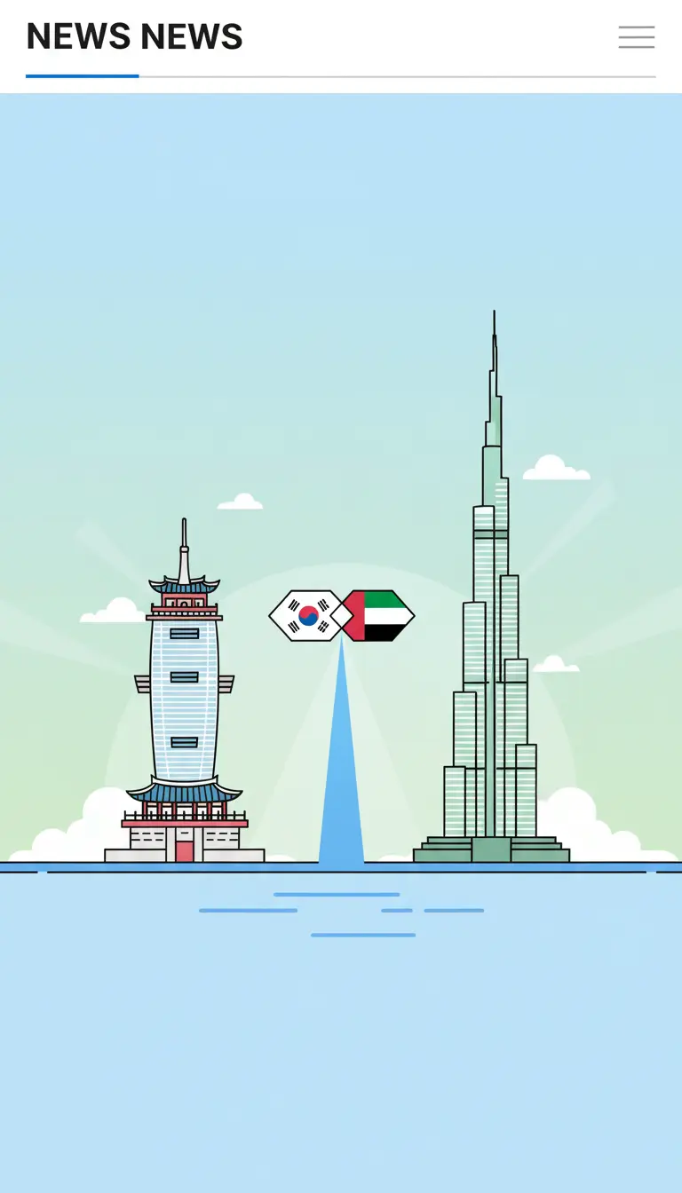 Korea-UAE 'Economic Superhighway' Opens: Free Trade Deal Effective May 1