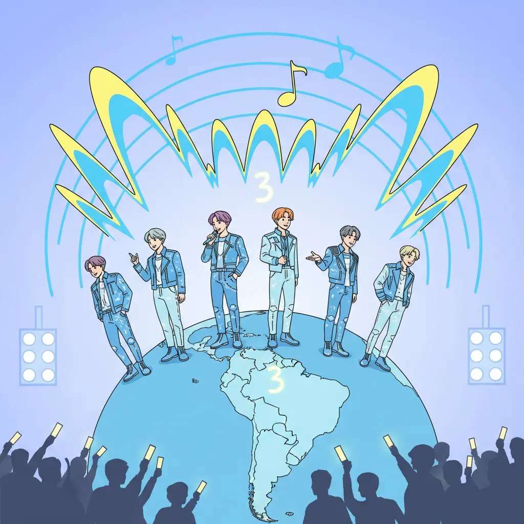 BTS Responds to Massive Demand! Arirang World Tour Expands in South America with 3 New Dates