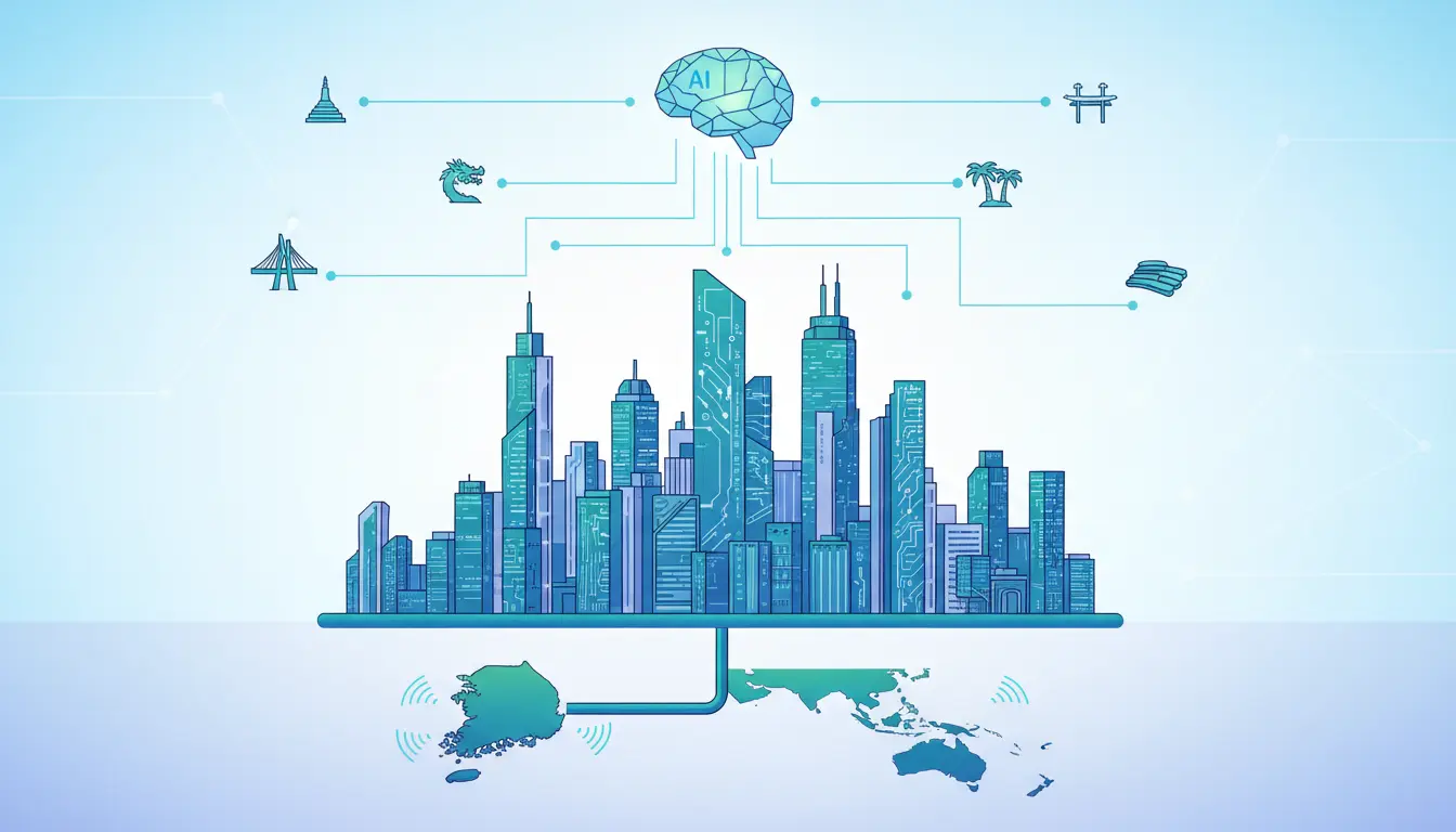 Korea's AI Smart City Solutions Heading to 5 SE Asian Nations to Solve Urban Problems