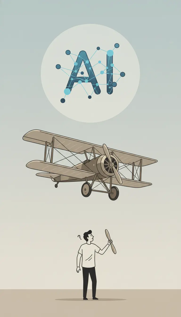 Don’t Repeat History: Is AI the 'Airplane' We Are Failing to Imagine?