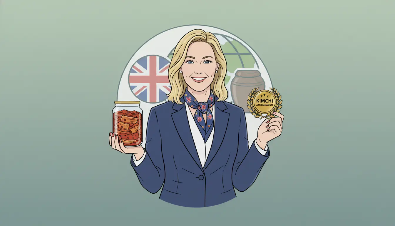 British Nutrition Expert Jo Webster Named Global Kimchi Ambassador