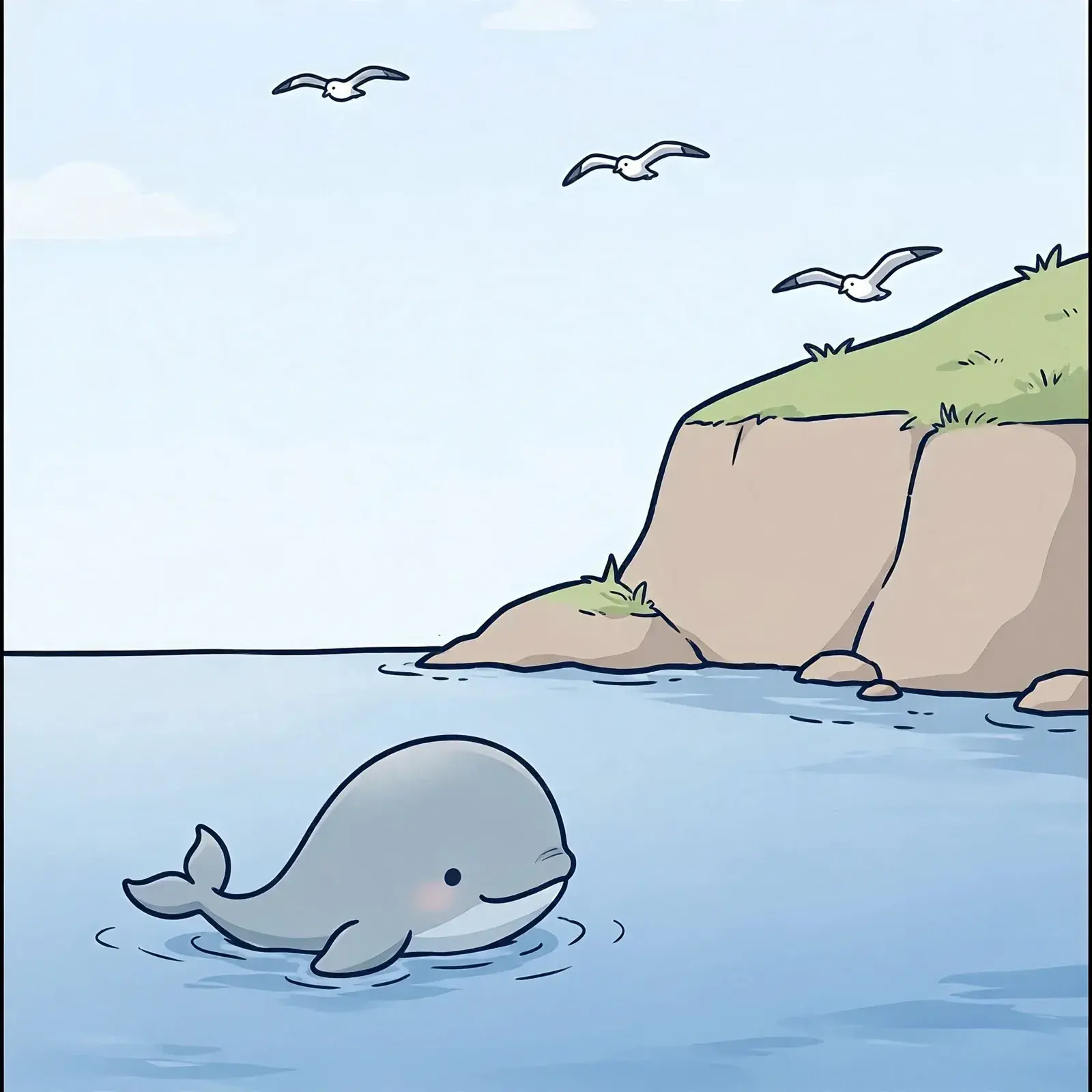 Mass Deaths of Baby Whales at a World-Famous Nursery: Are Seagulls Part of the Cause?