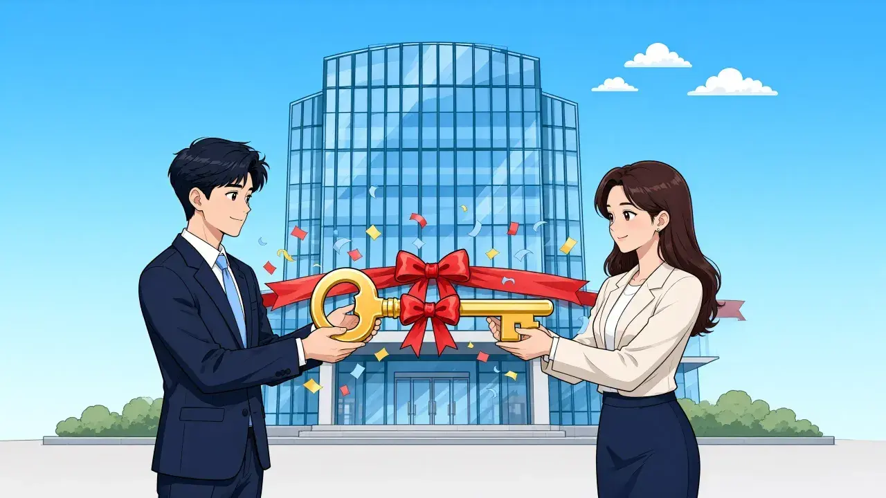 Hana Financial Group (하나금융그룹) Holds Opening Event in Front of Cheongna Headquarters, Announces New Hub