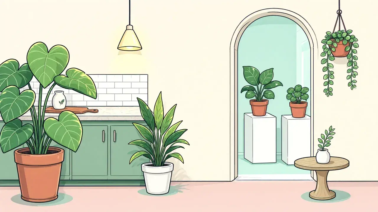 Plants Move Beyond the Living Room, Bringing Green to Everyday Kitchen Life