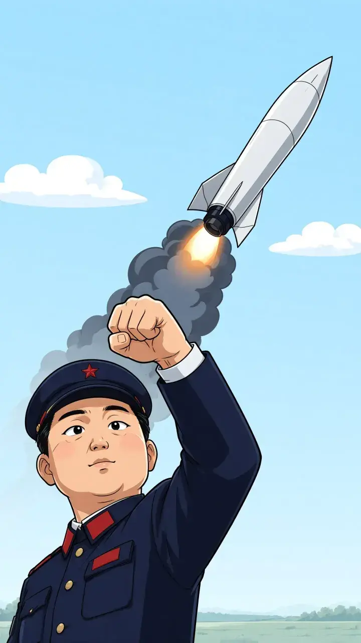 Kim Jong Un Watches Missile Launch, but the “Deterrence” Message Matters More Than the Launch Footage