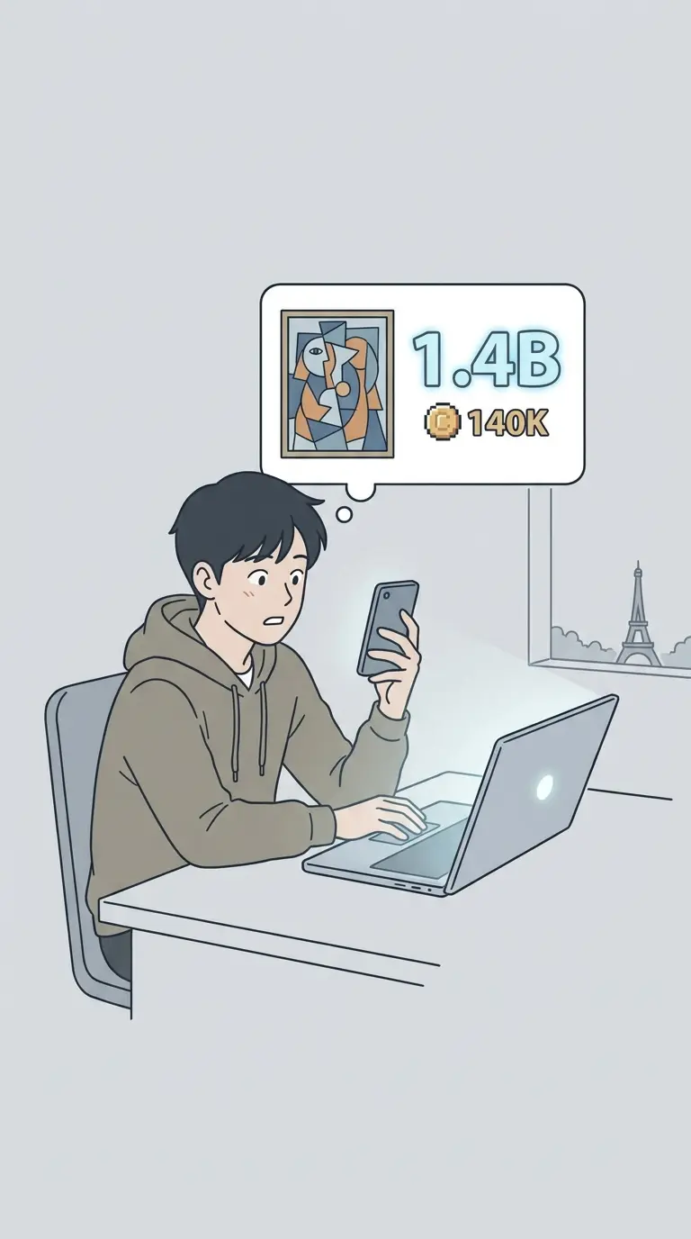 14만 원으로 14억 원짜리 피카소 진품을 얻었다? 파리 소프트웨어 엔지니어의 기적