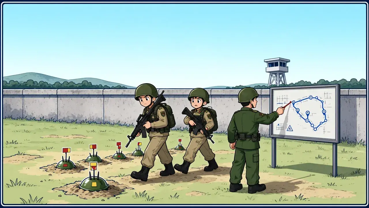 Witness accounts of border crossings emerge after DMZ mine blast, exposing gap in field reports and official tallies