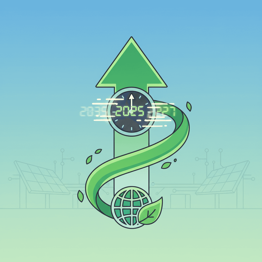Green Energy Revolution Hits Fast Forward: Target Moved Up from 2030