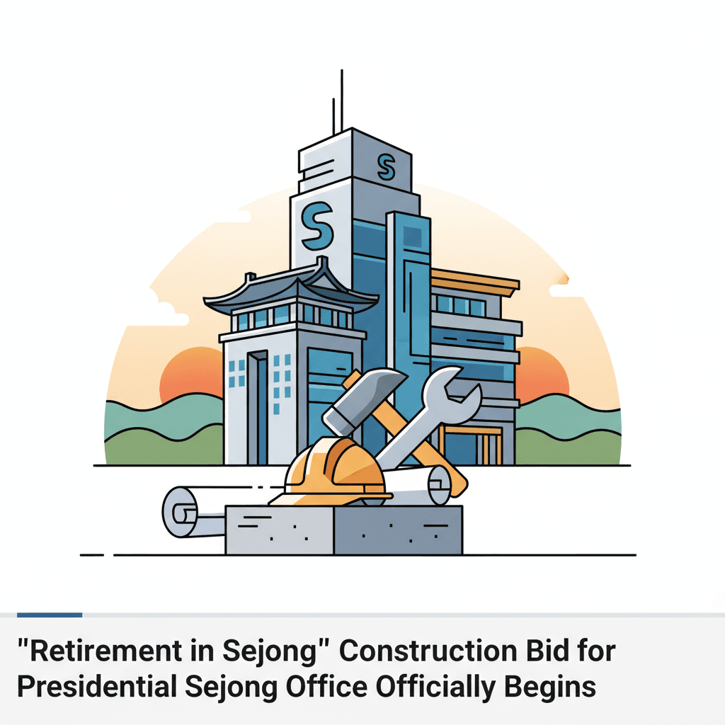 "Retirement in Sejong": Construction Bid for Presidential Sejong Office Officially Begins